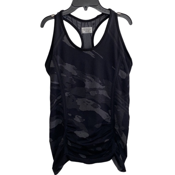 Athleta Fastest Track Racerback Tank Top Black Camo - Picture 4 of 11